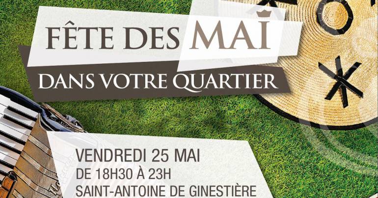Fête des mai - Saint-Antoine de Ginestière
