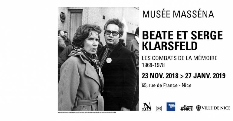 exposition Klarsfeld au Musée Masséna du 23 novembre 2018au 27 janvier 2019
