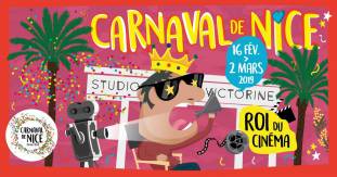carnaval de nice du 16 février au 2 mars 2019 - Roi du cinéma