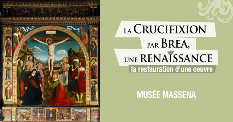 La crucifixion de Brea, une renaissance - La restauration d'une oeuvre - Musée Masséna