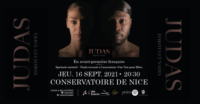 judas - spectacle - 16 septembre au conservatoire