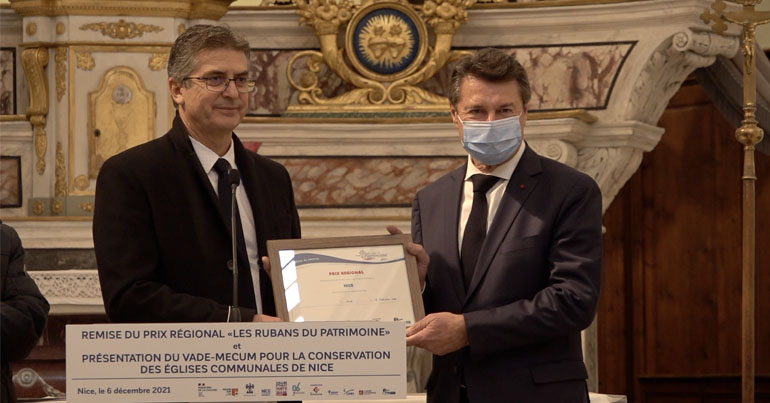 Remise du Prix Régional « Les Rubans du Patrimoine » pour la réhabilitation de l’Abbaye Saint-Pons