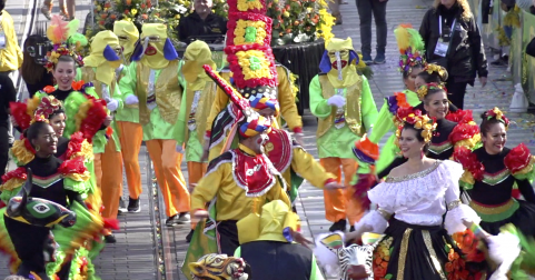 Carnaval de Nice 2022 - Bataille de Fleurs du 17.02.2022