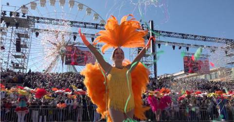 Carnaval de Nice 2022 - Bataille de fleurs du 26 février