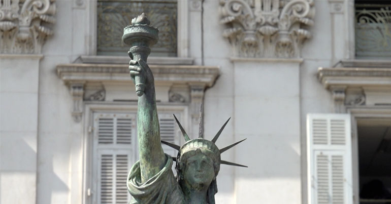 July 4th - Visite guidée des lieux emblématiques célébrant les liens entre Nice et les Etats-Unis