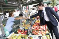 Market zone - marché de la Libération