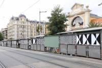 Market zone - marché de la Libération