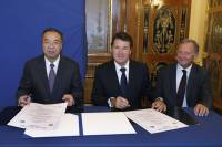 Signature du pacte de jumelage entre Nice et Xiamen
