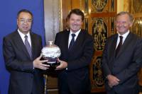 Signature du pacte de jumelage entre Nice et Xiamen
