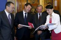 Signature du pacte de jumelage entre Nice et Xiamen