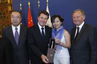 Signature du pacte de jumelage entre Nice et Xiamen