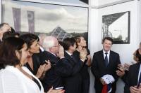 Devoilement de la plaque inaugurale