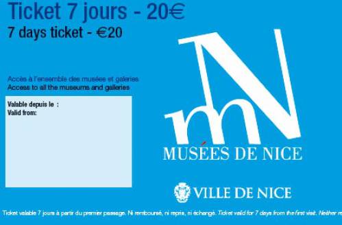 Pour 20 euros, 7 jours d'accès dans les musées de la Ville