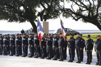 Hommage aux policiers municipaux et nationaux morts lors des attentats
