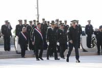 Hommage aux policiers municipaux et nationaux morts lors des attentats