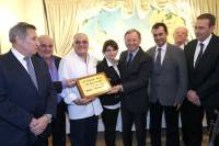 Remise du titre de Maître Restaurateur à Gérardo MANSI