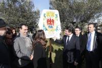 Inauguration de l’Allée des Italiens