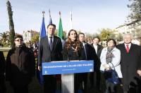 Inauguration de l’Allée des Italiens