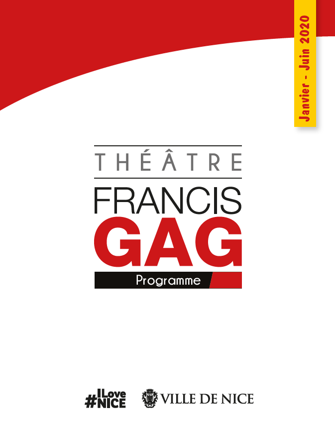 Couverture programme Théâtre Francis Gag Janv-Juin 2020