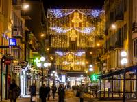 Illuminations de Noël 2020, rue piétonne