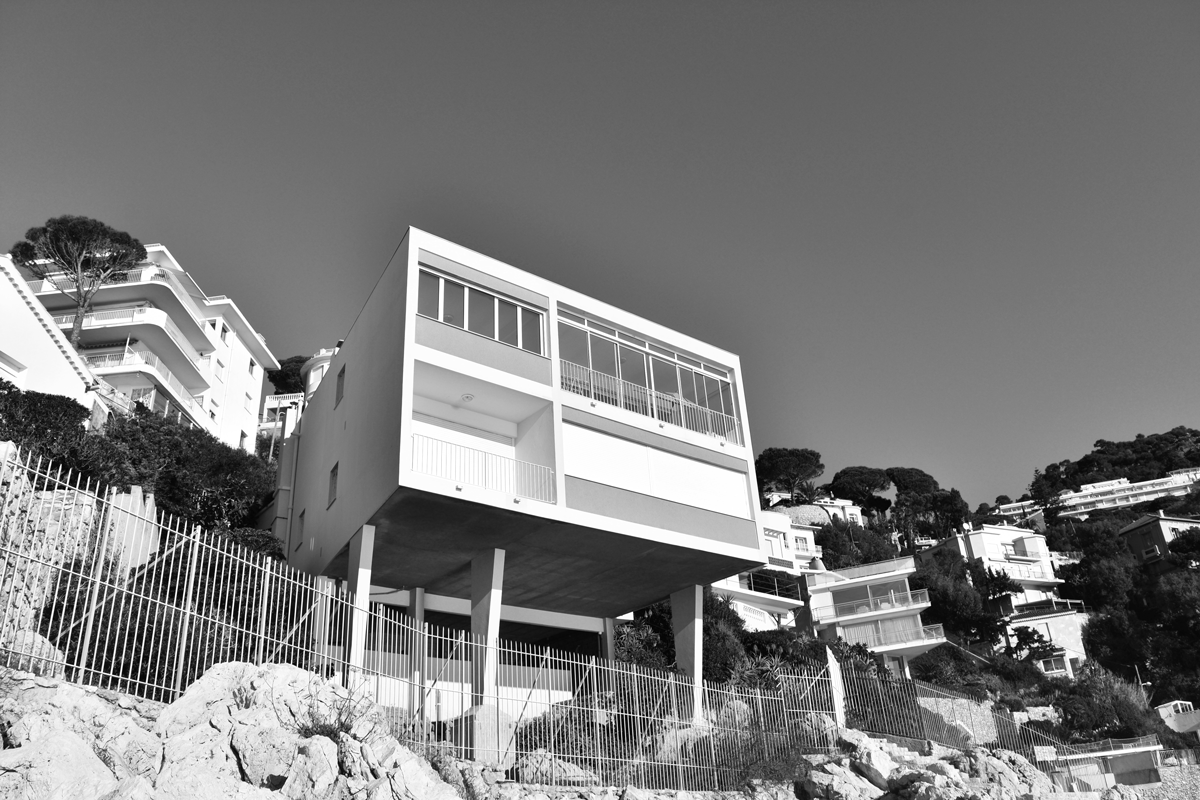 Villa Pourquoi pas, avenue du cap de Nice, architecte Honoré Toscan, 1961,  © Ville de Nice 