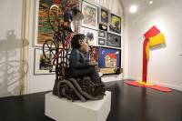 vue salle d'exposition de l'Artistique