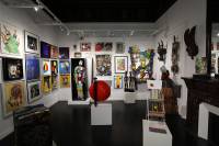 vue salle d'exposition de l'Artistique