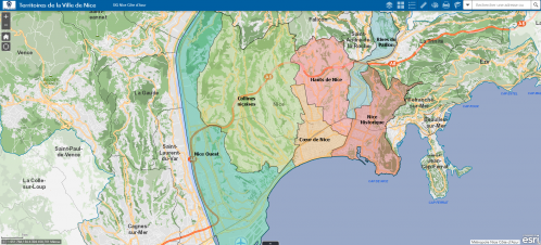 capture Carte interactive des territoires