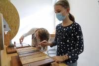 vue atelier de l'exposition promenons nous dans le bois