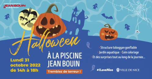 Halloween Party Piscine Jean Bouin le 31 octobre 2022