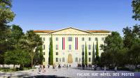 vue façade Hôtel des Postes