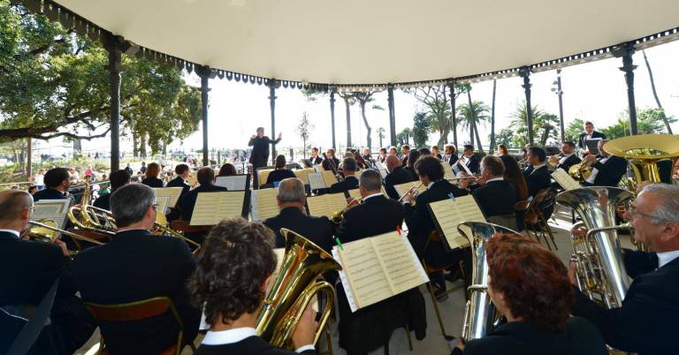 Orchestre Philharmonique de Nice au kiosque du jardin Albert Premier