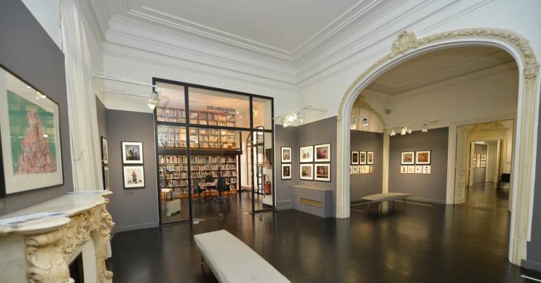 Intérieur du Théâtre de la photographie et de l’image