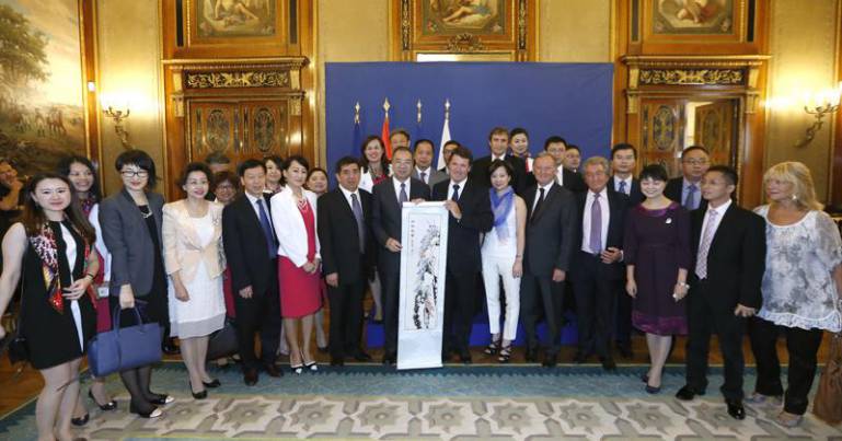Signature du pacte de jumelage entre Nice et Xiamen