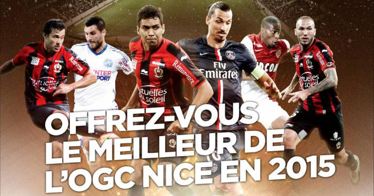 Profitez de cette offre pour assister aux rencontres face à Marseille, Monaco et Paris SG, à l’Allianz Riviera !