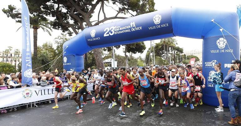 Le semi-marathon international de Nice