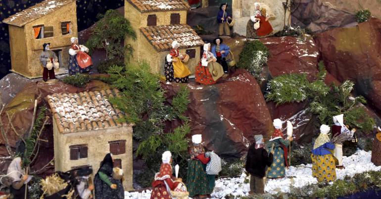 Les crèches à Saint Roch