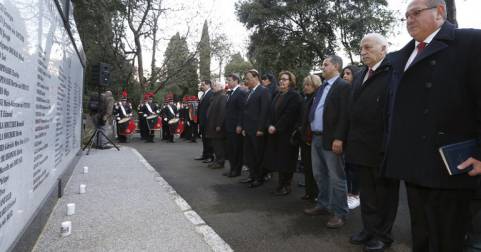 Un olivier pour le mur des Justes parmi les Nations