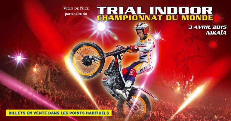 Trial Indoor le 3 avril à 20h00 à Nikaïa.