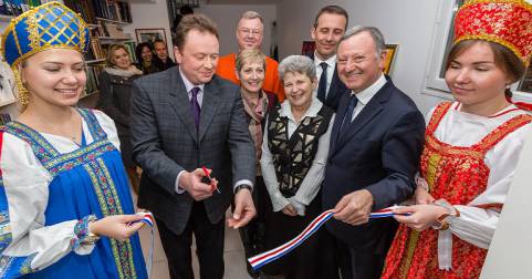 Inauguration des nouveaux locaux de la Maison de la Russie