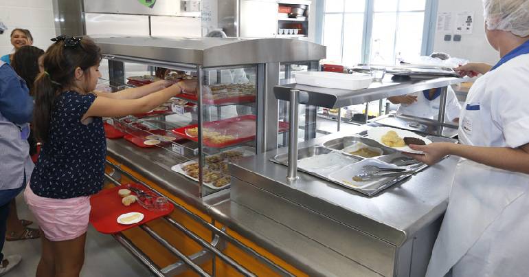 Nouveau restaurant du groupe scolaire du Port