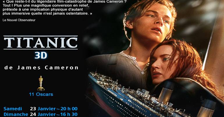 Projections du film « Titanic »