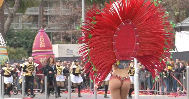 Carnaval de Nice 2016 Bataille des Fleurs