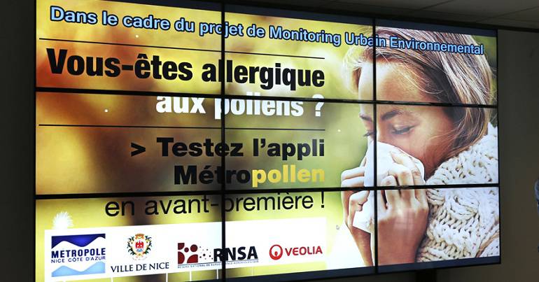 Métropollen, la nouvelle application