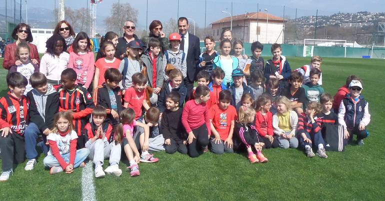 Séance d’entraînement avec les Aiglons