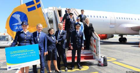 70ème anniversaire de SAS Scandinavian Airlines
