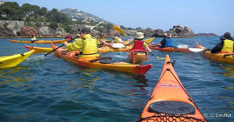 Sortie kayak environnement