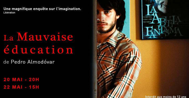 Projections du film « La Mauvaise éducation »
