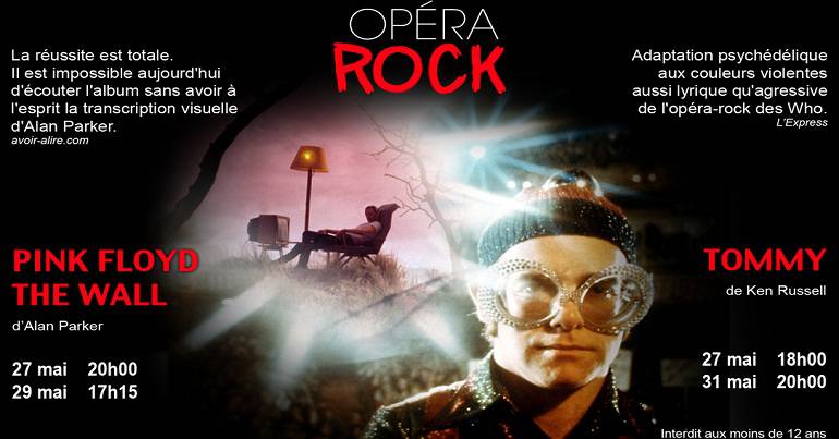 Séances spéciales Opéra-Rock