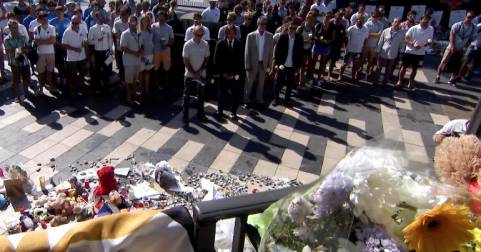 Tour de France à la Voile 2016 - Minute de Silence Attentat 14 Juillet à Nice